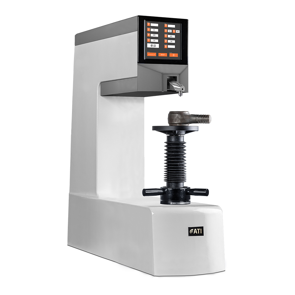 Automatic and compact Rockwell hardness tester