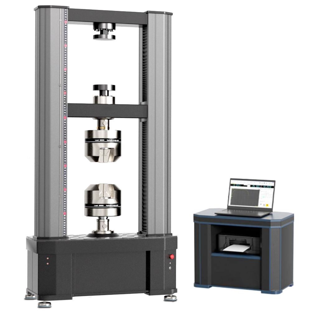 Electromechanical universal testing machines at high and low temperatures