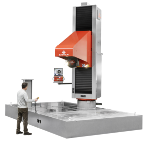 Radial Brinell hardness tester for forges, heat treatments and steel factories