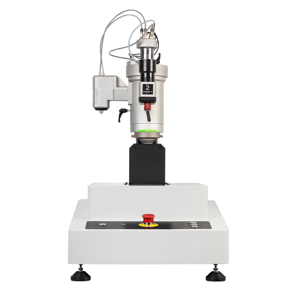 Universal multi-probe hardness tester for tests on rubber and plastics