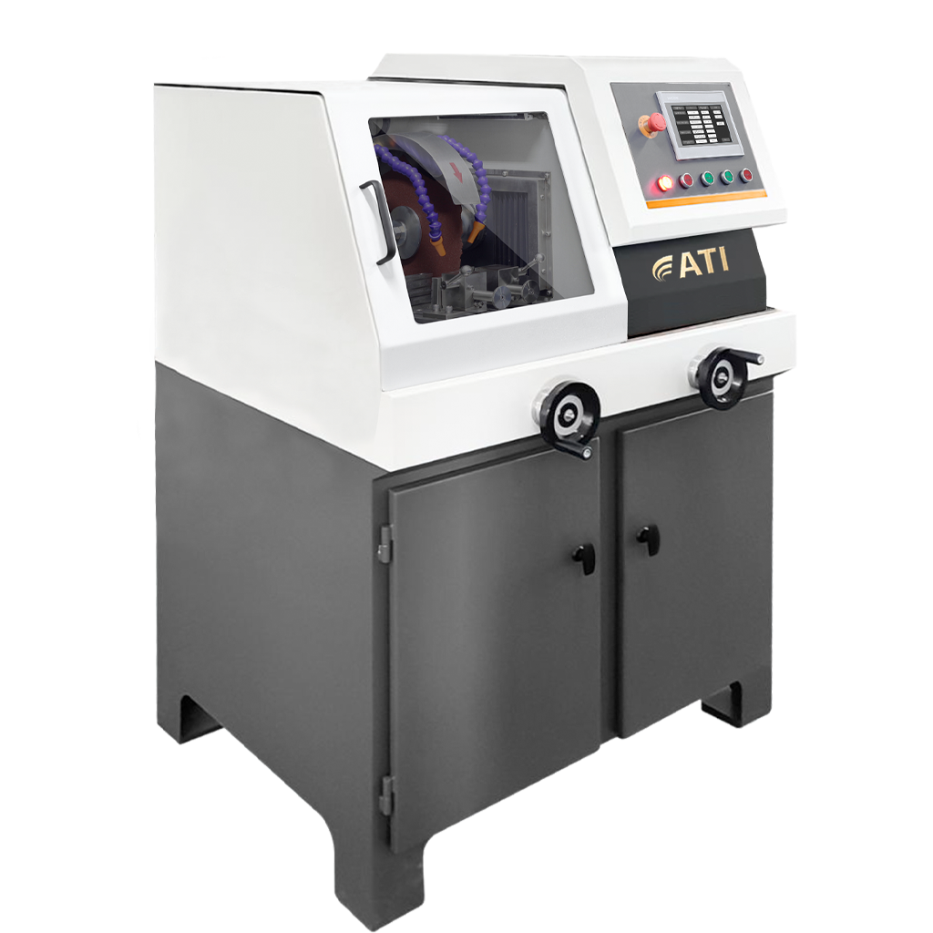 Automatic and manual metallographic cutting machine